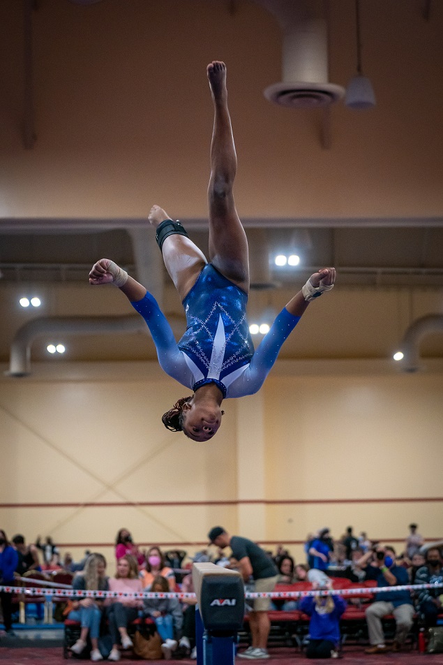 Rachel Shines Gymnast Stroud Family Colorado Beam Layout
